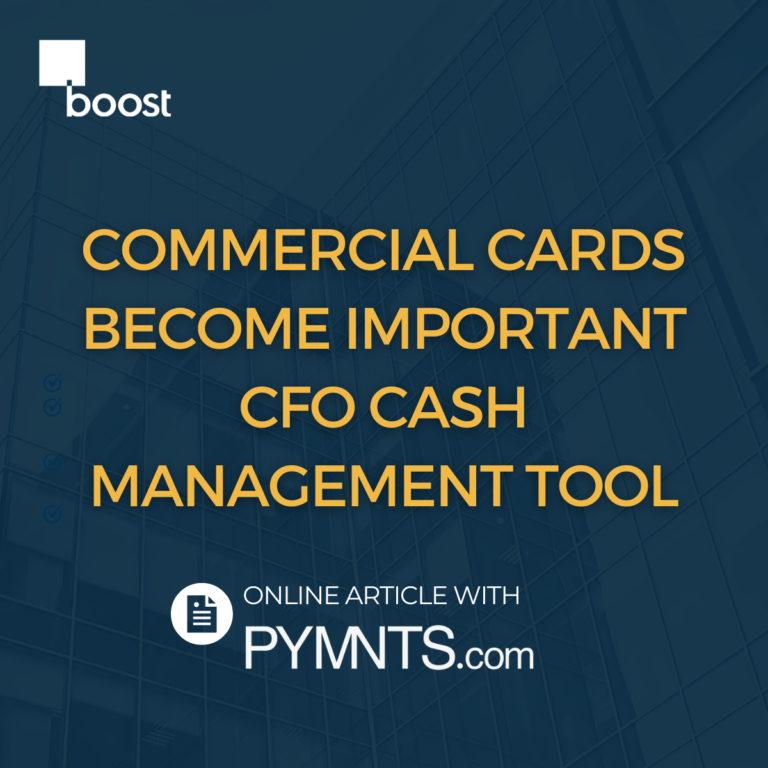 Commercial Cards Become Important CFO Cash Management Tool