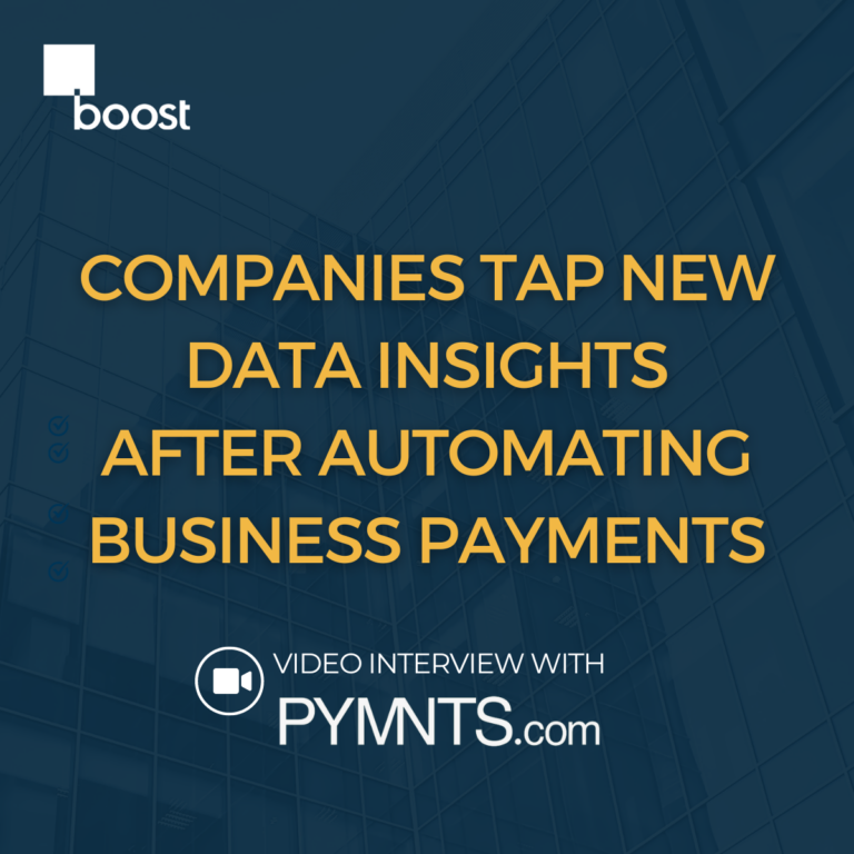 Companies Tap New Data Insights After Automating Business Payments
