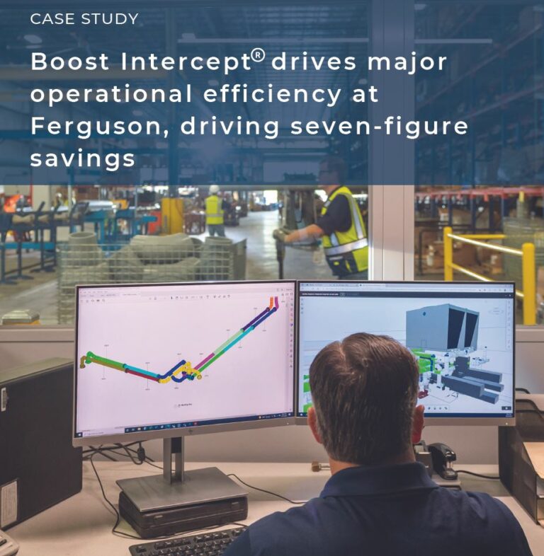 Boost Intercept® drives major operational efficiency at Ferguson, driving seven-figure savings